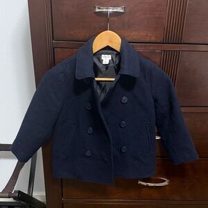 J Crew Crewcuts Navy Pea Coat for Kids